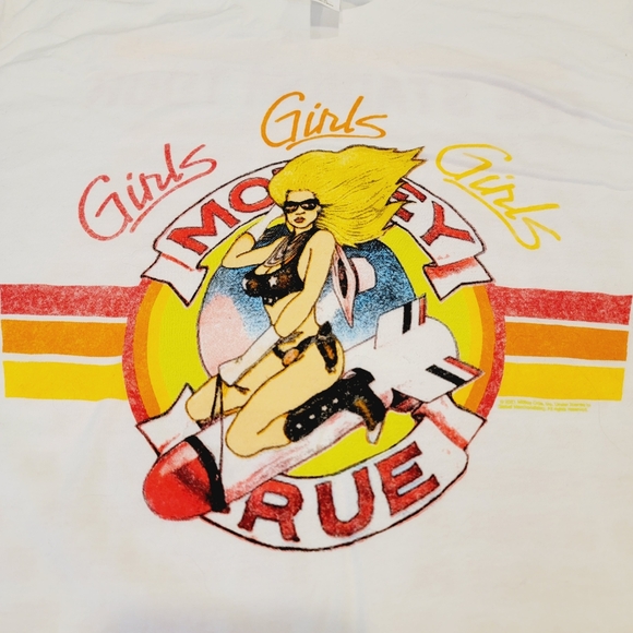 Motley Crue The Stadium Tour 2022 Official Merch Graphic Tee Size Large NEW! - Picture 2 of 8